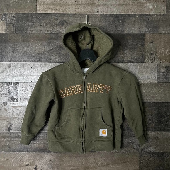 SOLD Carhartt Boys Hoodie 5 - Picture 1 of 2
